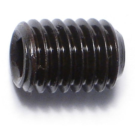 Midwest Fastener 7/16"-14 x 5/8" Steel Coarse Thread Hex Socket Headless Set Screws 6PK 34363